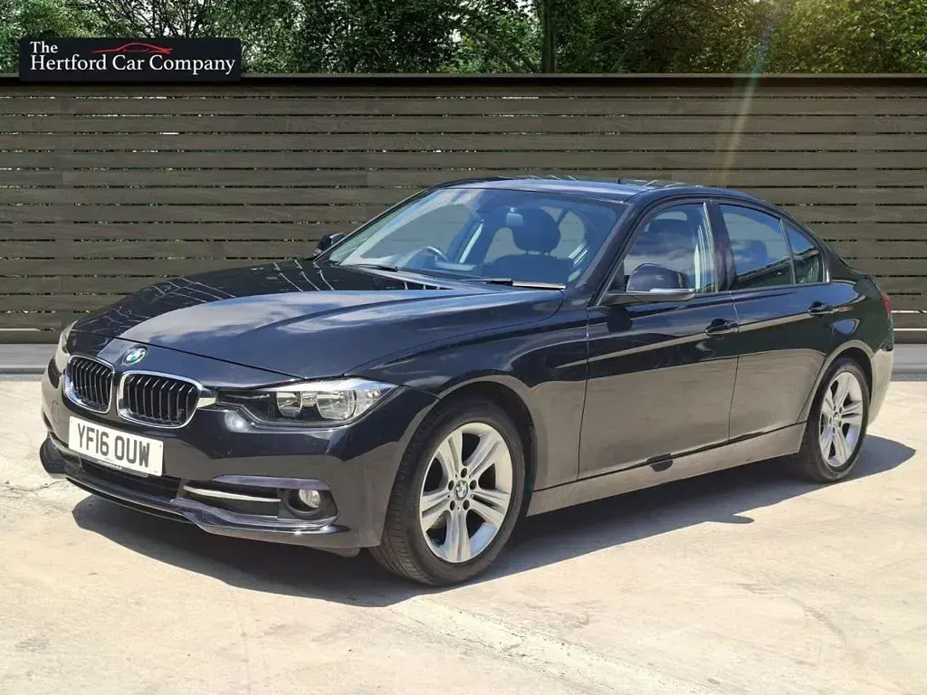 Used BMW 320 Efficient Dynamics 163 HP (119 kW) 2016 Black Sedan