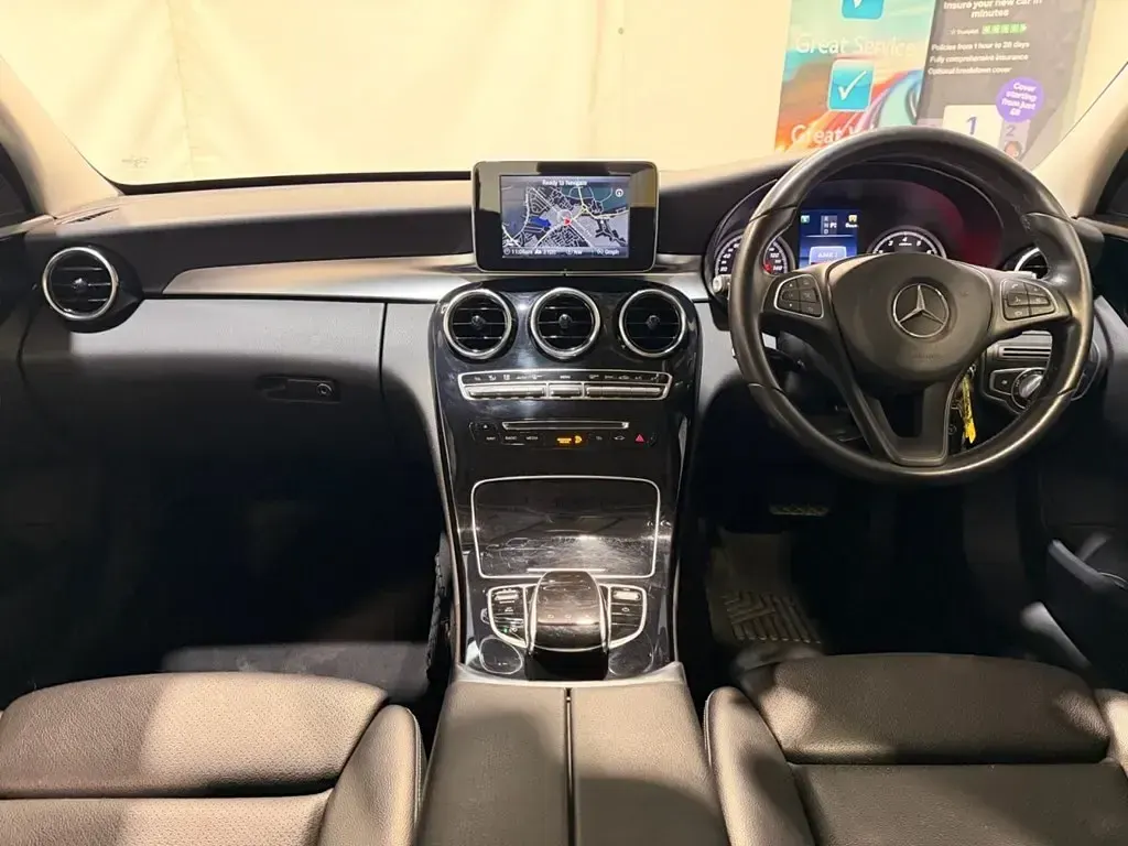 Second-hand Mercedes C200 SE 184 CP (135 kW) 2016 Argintiu Berlinǎ