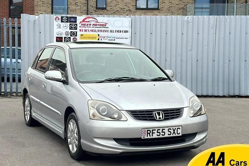 Used Honda Civic Executive 108 HP (79 kW) 2005 Silver Hatchback