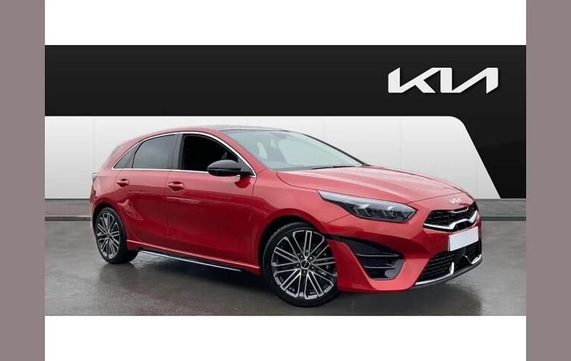 Red Used 2025 Kia Ceed GT-Line S Hatchback | £24,332 (Expensive) - Image 1/4