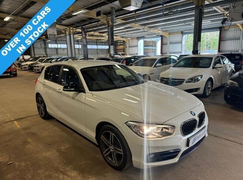 White Used 2018 BMW 116 Sport Line Hatchback | £10,990 (Fair price) - Image 1/4