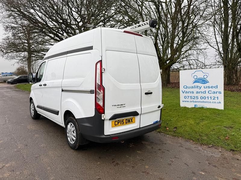 Used Ford Transit Custom 100 HP (73 kW) 2015 White Van