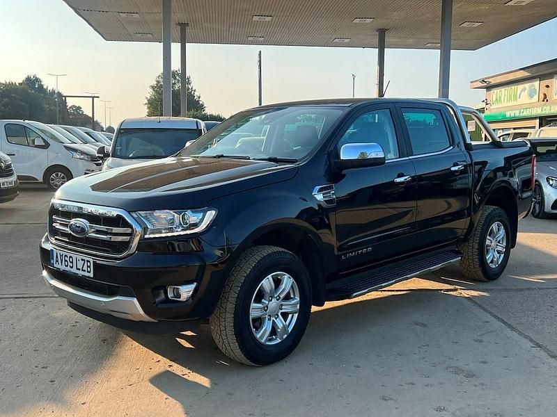 Black Used 2019 Ford Ranger Limited Pickup | £11,450 (Good price) - Image 1/4