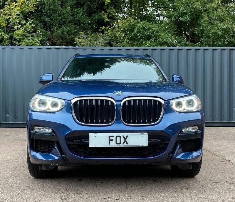 Used BMW X3 M Sport 190 HP (139 kW) 2018 Blue SUV