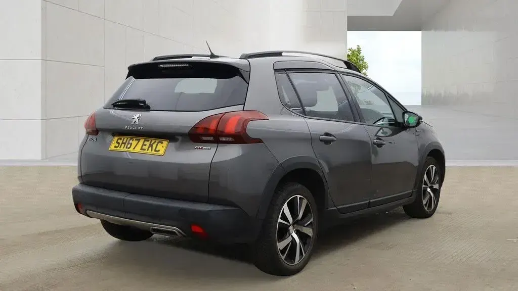 Used Peugeot 2008 GT-line 130 HP (95 kW) 2017 Grey SUV