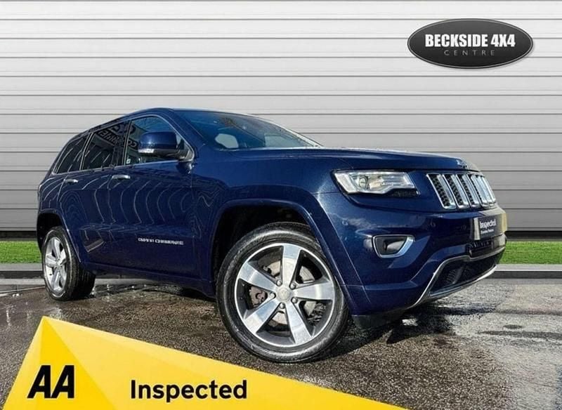 Used Jeep Grand Cherokee Overland 247 HP (181 kW) 2016 Blue SUV