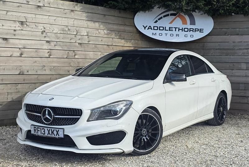 Used Mercedes CLA220 AMG 170 HP (125 kW) 2013 White Sedan