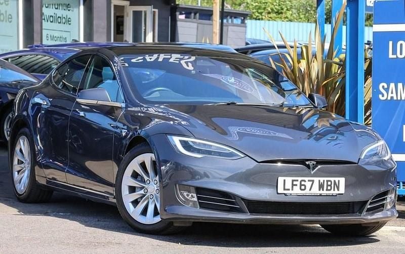 Silver Used 2017 Tesla Model S Sedan | £15,491 (Fair price) - Image 1/3