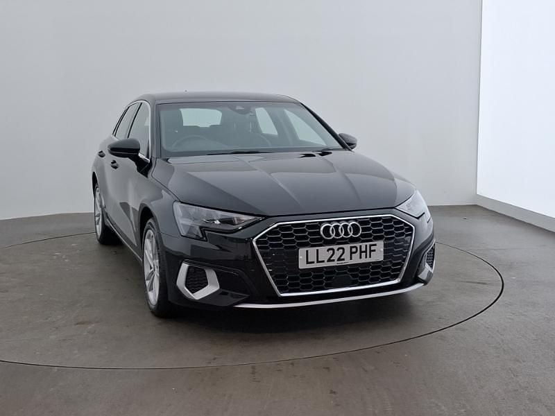 Black Used 2022 Audi A3 e-tron Sport Hatchback | £19,998 (Good price) - Image 1/4