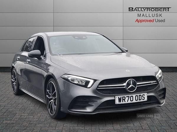 Grey Used 2021 Mercedes A35 AMG Premium Hatchback | £28,950 (Fair price) - Image 1/4