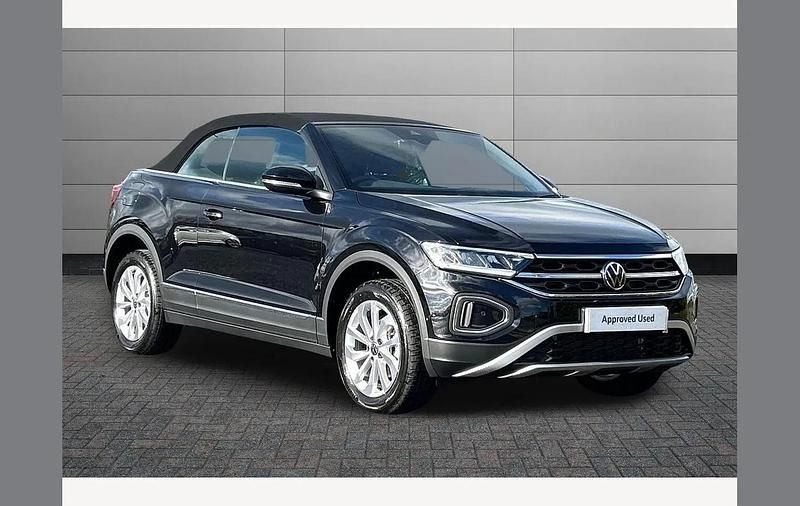 New VW T-Roc Cabriolet Style 150 HP (110 kW) 2025 Black Cabriolet