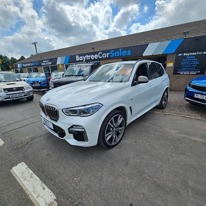 White Used 2019 BMW X5 Comfort Edition SUV | £41,995 (A bit pricey) - Image 1/4