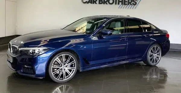 Used BMW 530 M Sport 261 HP (191 kW) 2019 Blue Sedan