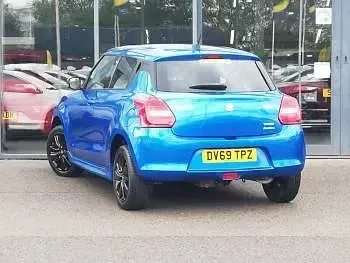 Used Suzuki Swift SZ5 90 HP (66 kW) 2019 Blue Hatchback
