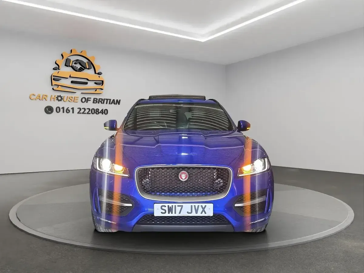 Used Jaguar F-Pace R-Sport 180 HP (132 kW) 2017 Blue SUV