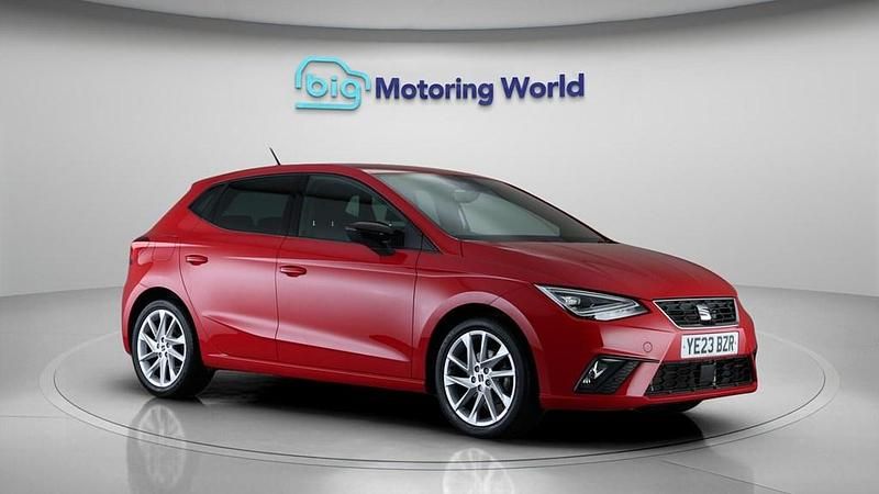 Used Seat Ibiza FR 110 HP (80 kW) 2023 Red Hatchback