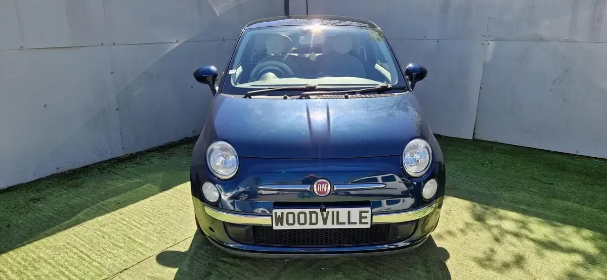 Used Fiat 500 Lounge 69 HP (50 kW) 2013 Blue Hatchback