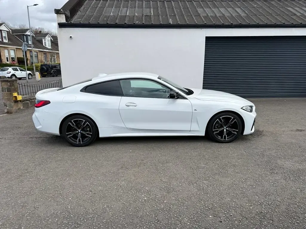 Used BMW 420 M Sport 184 HP (135 kW) 2022 White Coupe
