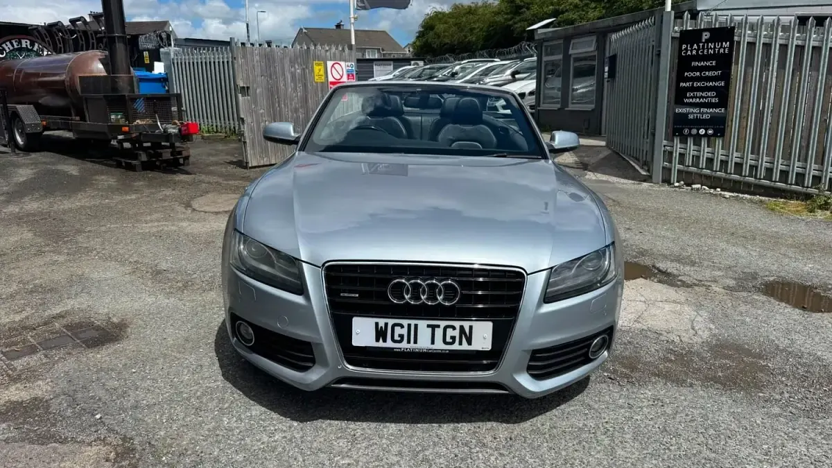 Used Audi A5 Cabriolet S-Line 2011 Silver Cabriolet