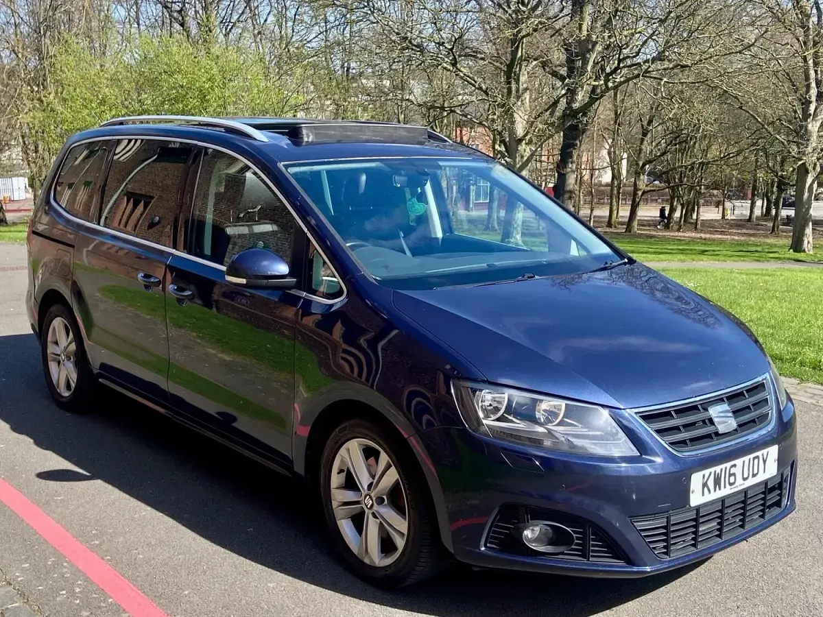 Used Seat Alhambra SE 184 HP (135 kW) 2016 Blue MPV