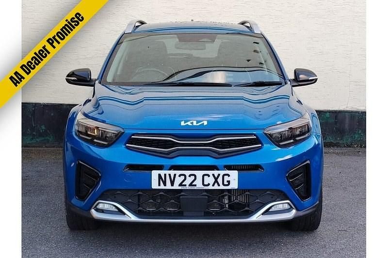 Usado Kia Stonic GT-Line 118 HP (86 kW) 2022 Azul SUV