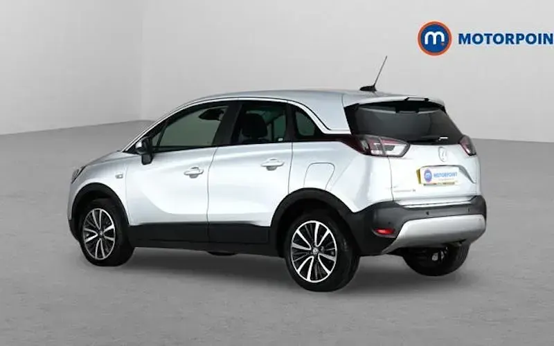 Used Vauxhall Crossland X Elite 110 HP (80 kW) 2019 Silver SUV