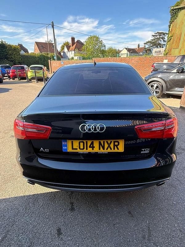 Used Audi A6 S-Line 190 HP (139 kW) 2014 Black Sedan