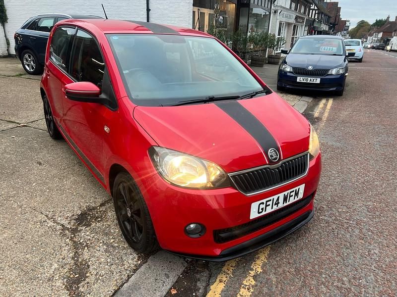 Used Skoda Citigo Sport 60 HP (44 kW) 2014 Red Hatchback