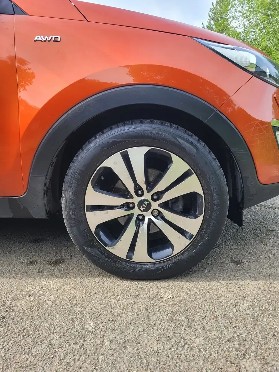 Used Kia Sportage 2013 Orange SUV