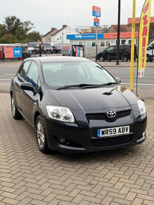 Black Used 2009 Toyota Auris Hatchback | £1,495 (Super price) - Image 1/4