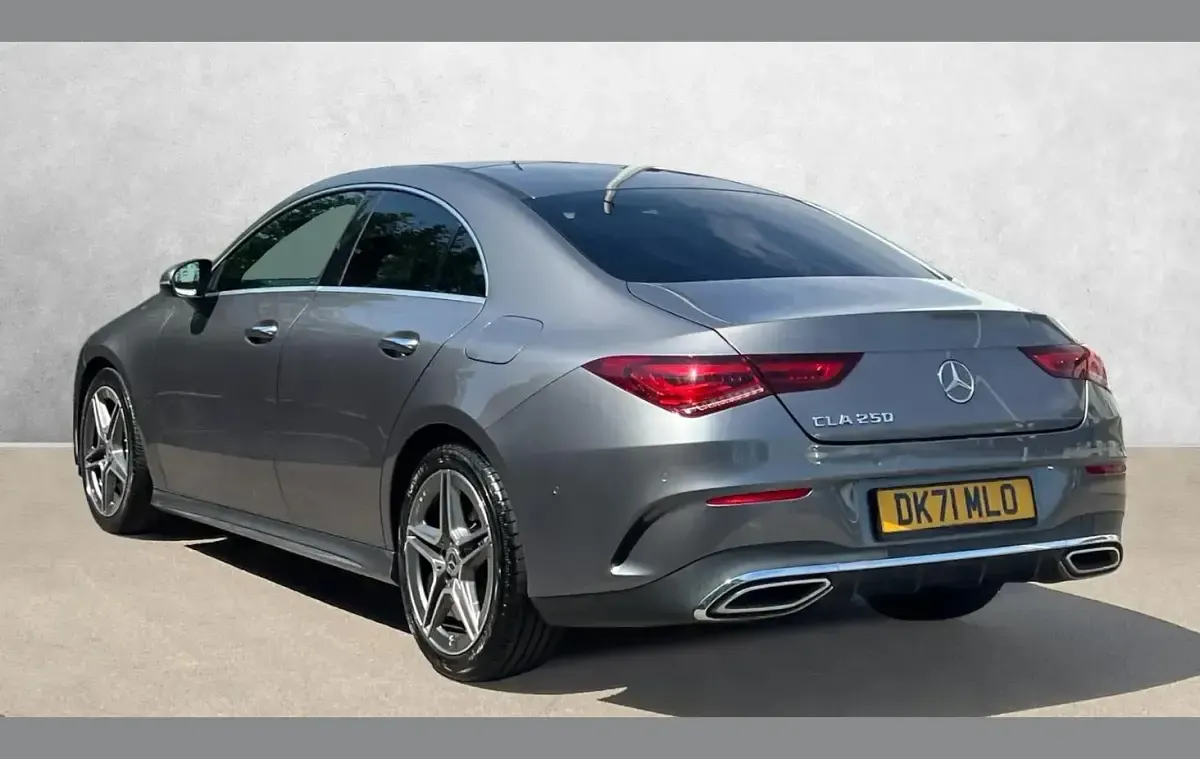 Used Mercedes CLA250 AMG Line Premium Plus 224 HP (164 kW) 2022 Grey Coupe
