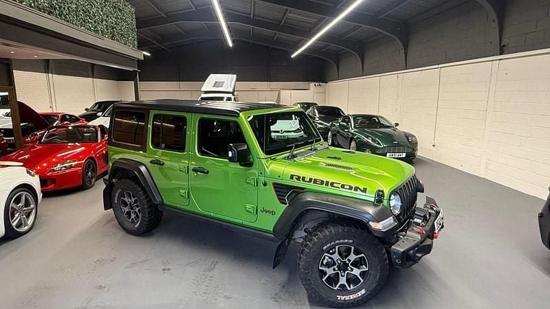 Green Used 2018 Jeep Wrangler Rubicon SUV | £35,600 (Fair price) - Image 1/4