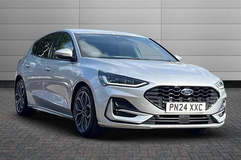 Silver Used 2024 Ford Focus ST-Line X Hatchback | £20,100 (Fair price) - Image 1/3