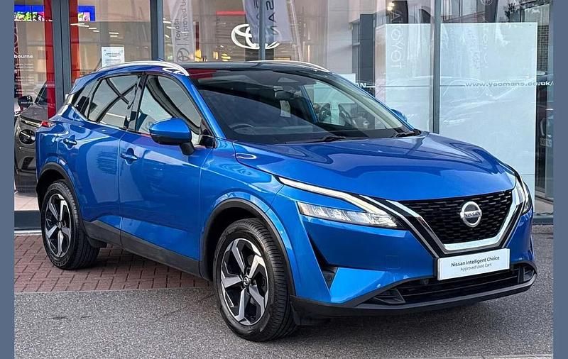 Used Nissan Qashqai N-Connecta 138 HP (101 kW) 2022 Blue SUV