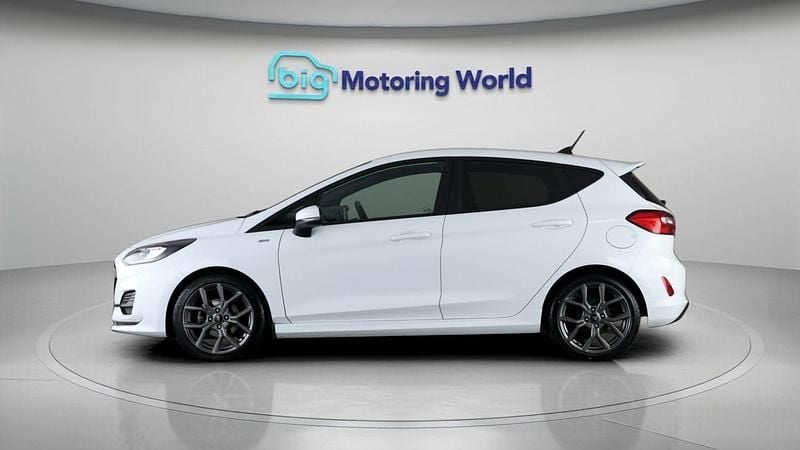 Used Ford Fiesta ST-Line 125 HP (91 kW) 2021 White Hatchback