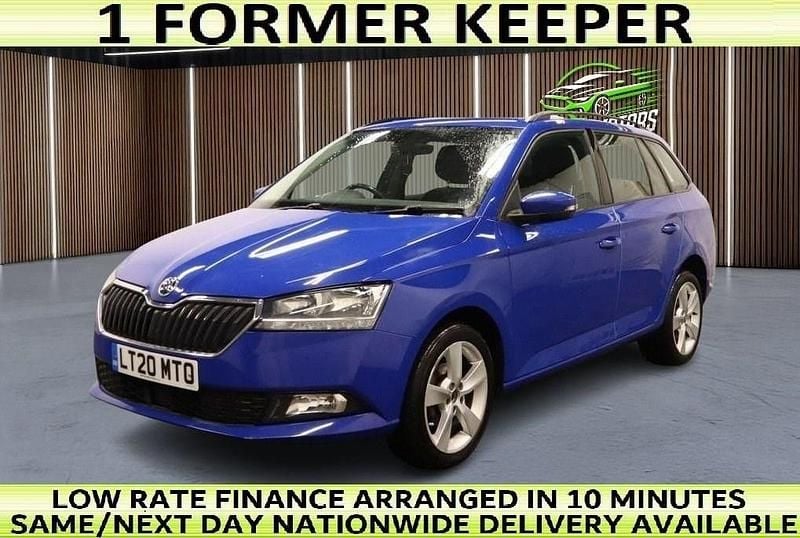 Blue Used 2020 Skoda Fabia SE L Estate | £5,777 (Fair price) - Image 1/2