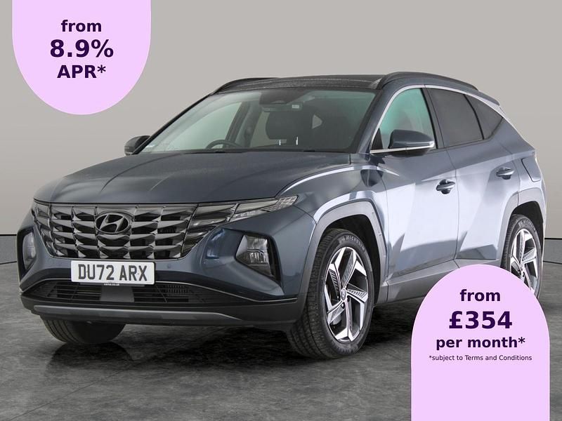 Blue Used 2022 Hyundai Tucson Ultimate SUV | £24,314 (Fair price) - Image 1/2
