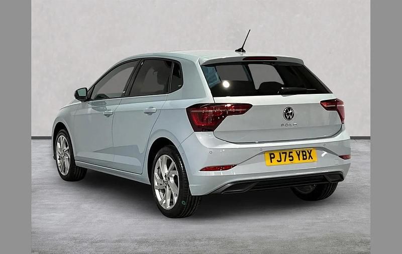 Used VW Polo Edition 95 HP (69 kW) 2025 Blue Hatchback