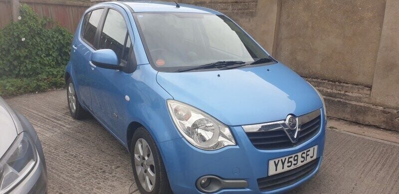 Blue Used 2010 Vauxhall Agila Design Edition Hatchback | £3,495 (Good price) - Image 1/4