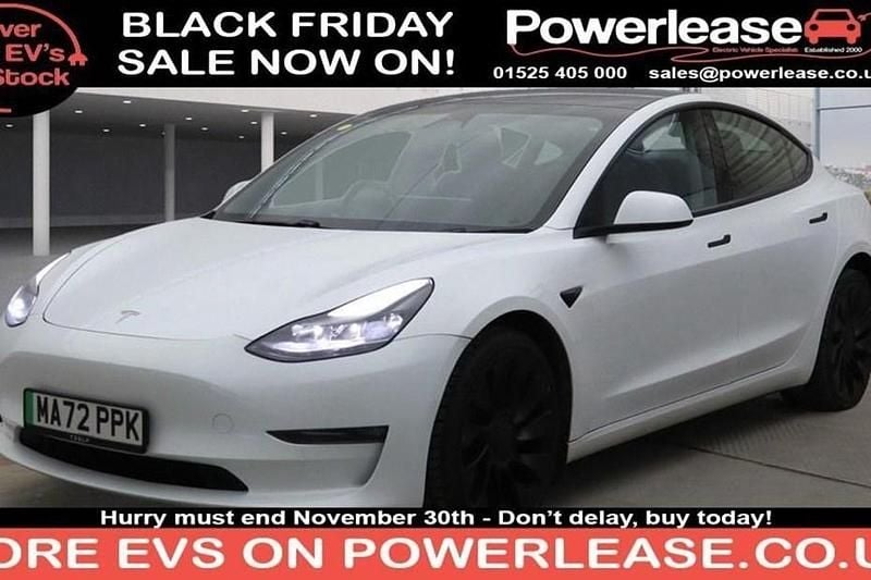 White Used 2022 Tesla Model 3 Performance Sedan | £17,444 (Fair price) - Image 1/1