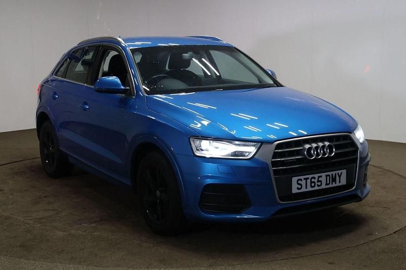 Blue Used 2015 Audi Q3 Performance SUV | £11,490 (Fair price) - Image 1/4