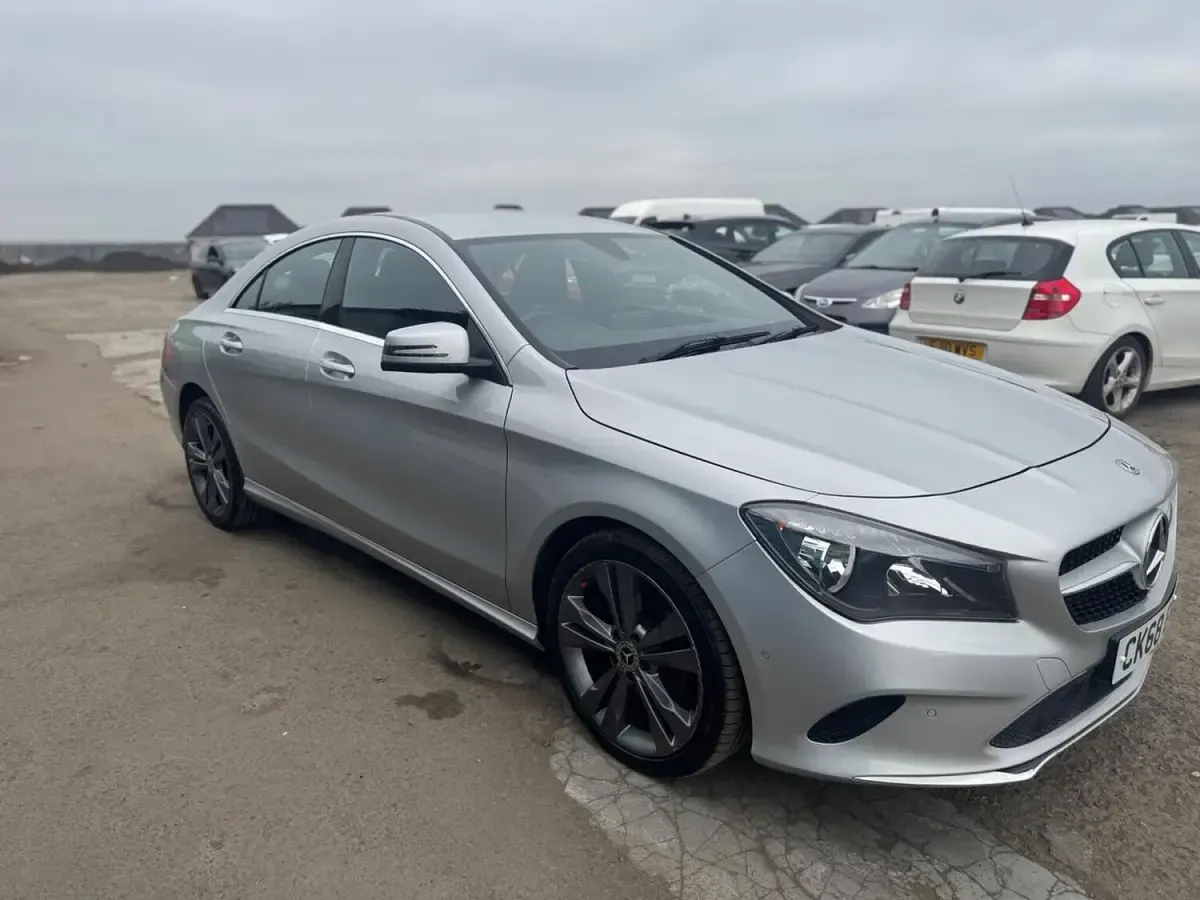 Used Mercedes CLA220 2018 Silver Coupe