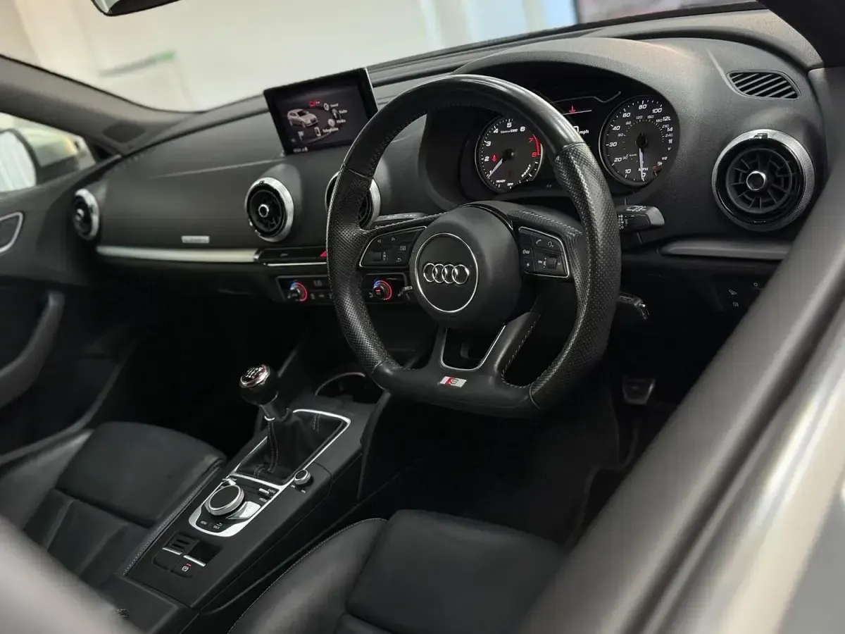 Used Audi S3 Sportback Design 310 HP (228 kW) 2017 Grey Hatchback
