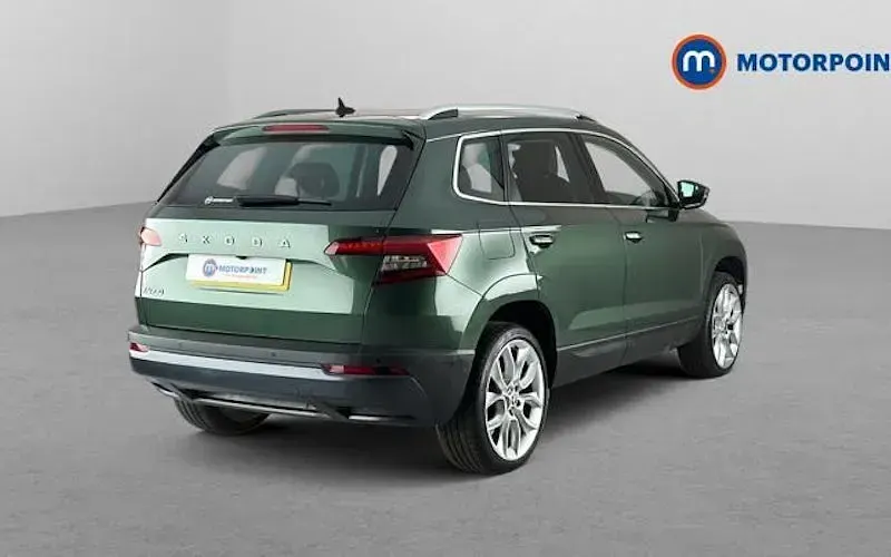 Used Skoda Karoq SE L 150 HP (110 kW) 2021 Green SUV