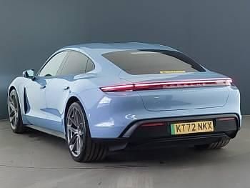 Used Porsche Taycan 300 kW (408 HP) 2022 Blue Sedan