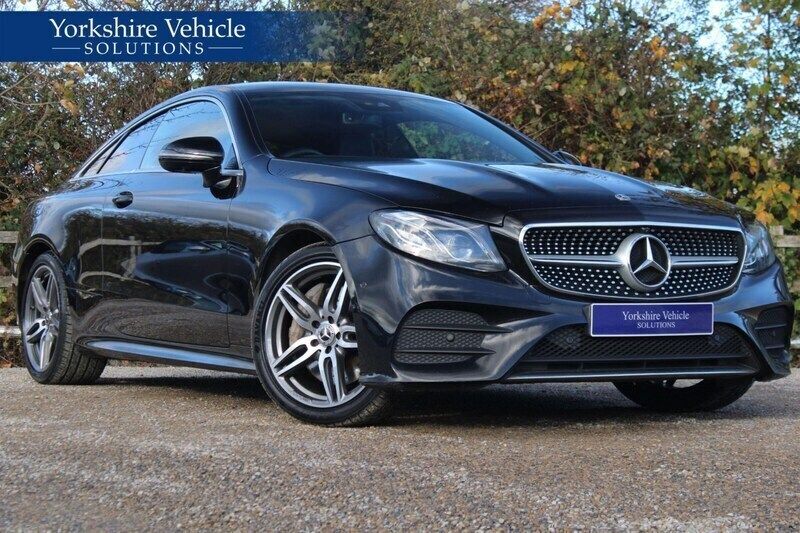 Black Used 2019 Mercedes E350 AMG line Coupe | £18,495 (Fair price) - Image 1/3