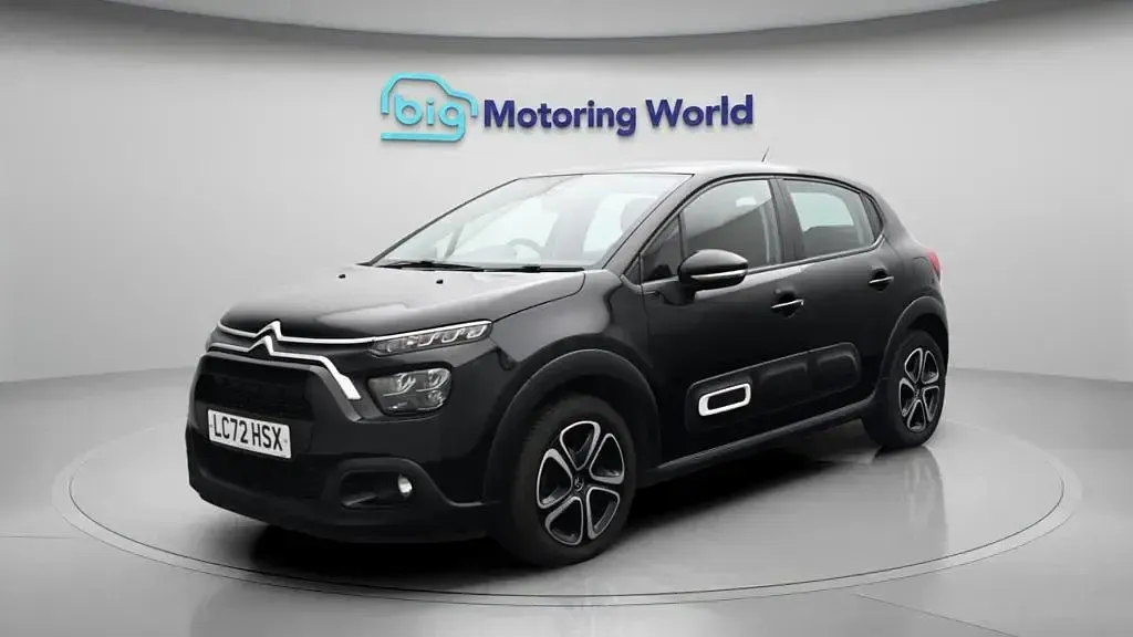 Used Citroën C3 PureTech 83 HP (61 kW) 2022 Black Hatchback