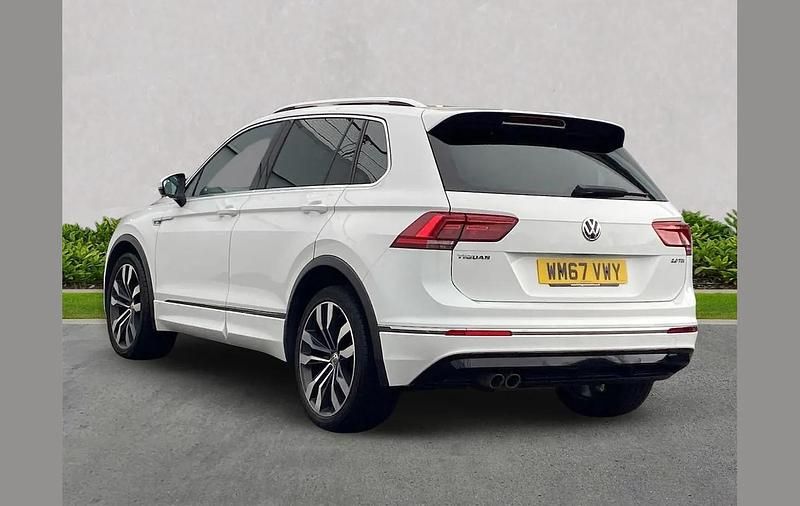 Used VW Tiguan R-line 150 HP (110 kW) 2018 White SUV