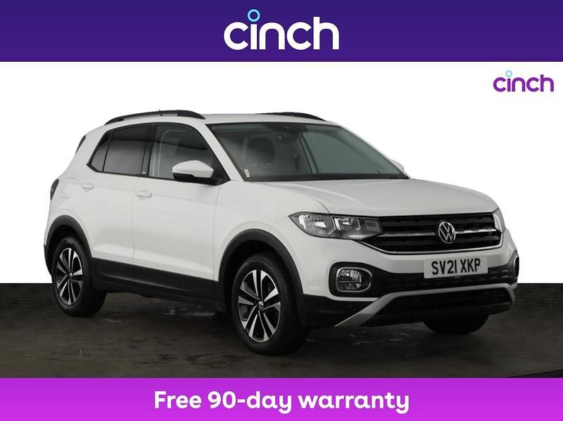 White Used 2021 VW T-Cross United SUV | £14,199 (Fair price) - Image 1/3