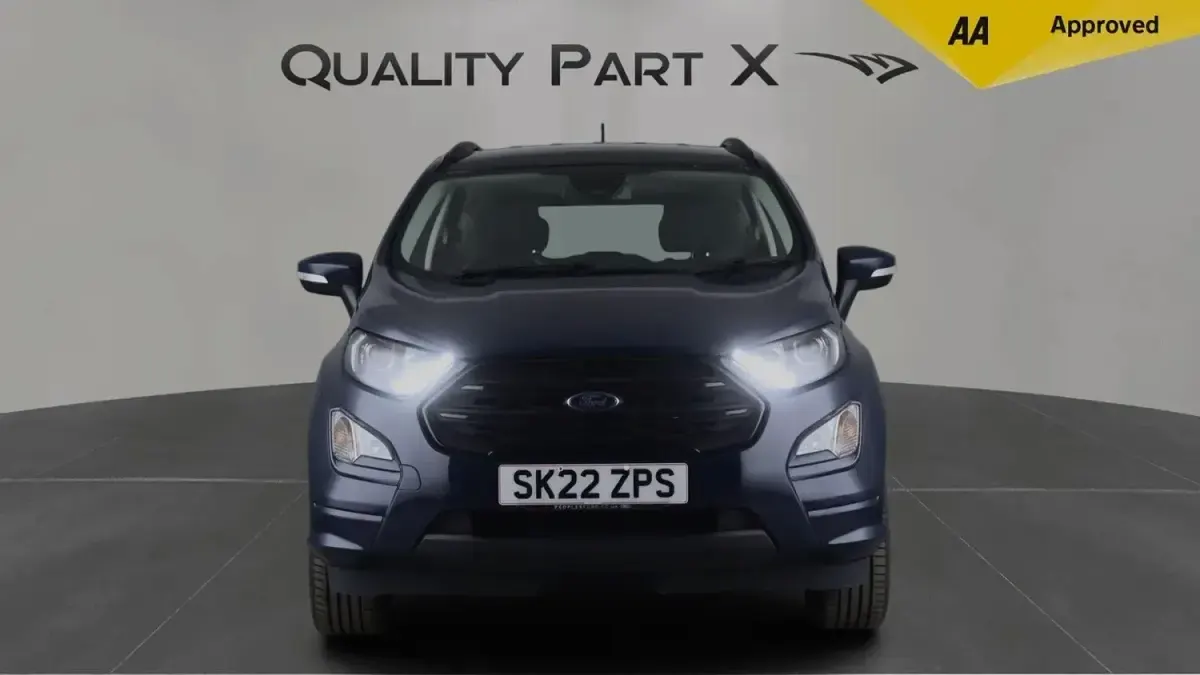 Begagnad Ford Ecosport ST-Line 125 HK (91 kW) 2022 Blå SUV